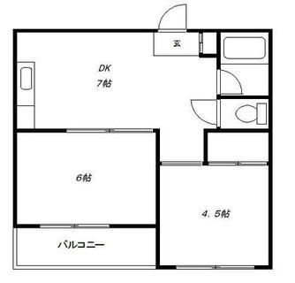 東京都板橋区大原町 賃貸マンション 2DK