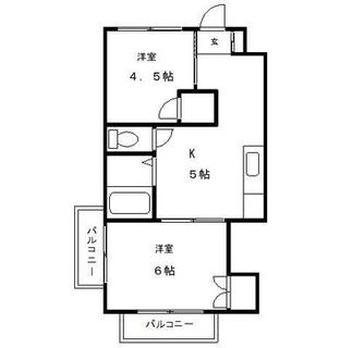 東京都板橋区赤塚７丁目 賃貸マンション 2K