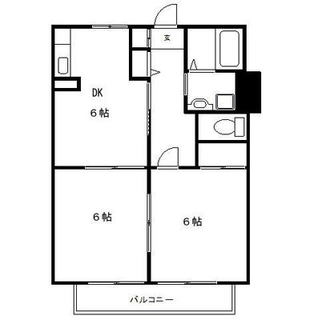 東京都板橋区前野町２丁目 賃貸アパート 2DK