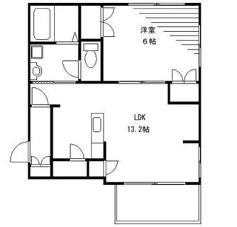 東京都板橋区常盤台３丁目 賃貸マンション 1LDK
