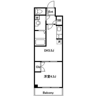 東京都板橋区志村２丁目 賃貸マンション 1DK