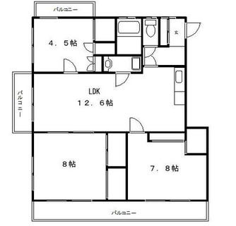 東京都板橋区大山東町 賃貸マンション 3LDK