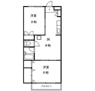 東京都板橋区幸町 賃貸マンション 2DK