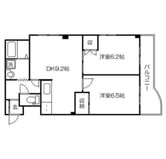 東京都板橋区赤塚新町３丁目 賃貸マンション 2DK
