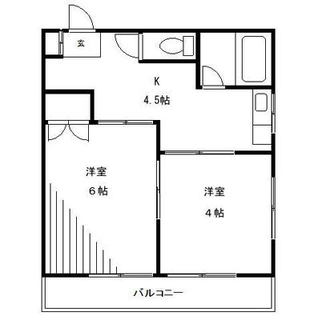 東京都板橋区本町 賃貸マンション 2K