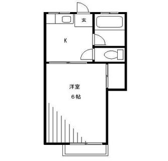 東京都板橋区仲町 賃貸アパート 1K