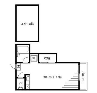 東京都板橋区富士見町 賃貸アパート 1K