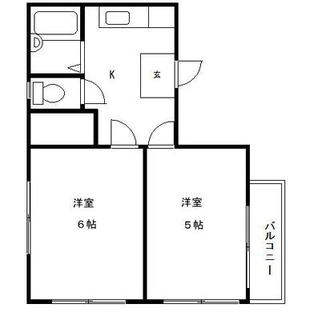 東京都板橋区大山町 賃貸マンション 2K