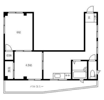 東京都板橋区氷川町 賃貸マンション 2K