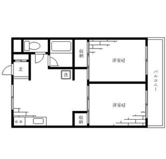 東京都板橋区板橋４丁目 賃貸マンション 2DK