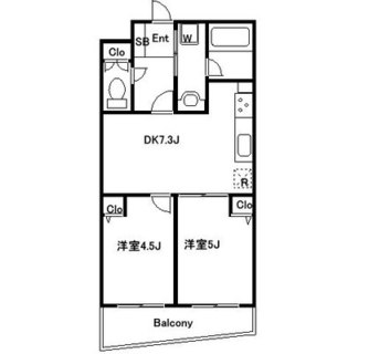 東京都板橋区大山東町 賃貸マンション 2DK