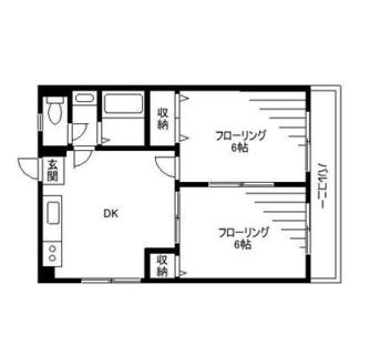 東京都板橋区坂下２丁目 賃貸マンション 2DK