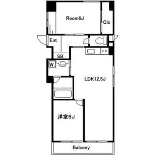 東京都板橋区南常盤台２丁目 賃貸マンション 2LDK