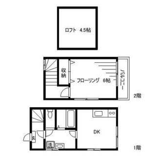 東京都板橋区赤塚５丁目 賃貸アパート 1DK