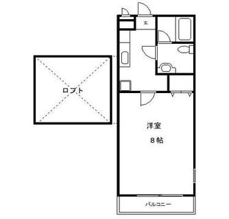 東京都板橋区高島平２丁目 賃貸アパート 1K