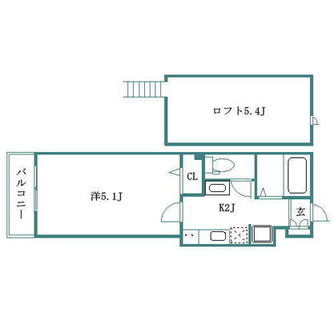 東京都板橋区大谷口北町 賃貸アパート 1K