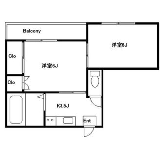 東京都板橋区前野町４丁目 賃貸マンション 2K