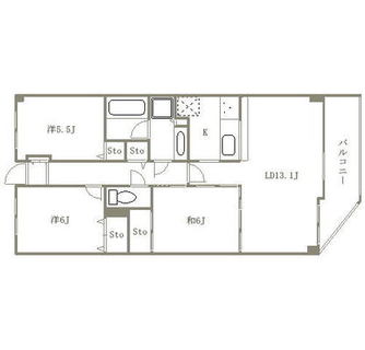 東京都板橋区前野町４丁目 賃貸マンション 3LDK