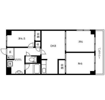 東京都板橋区東坂下１丁目 賃貸マンション 3DK