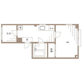 東京都板橋区大和町 賃貸マンション 2K