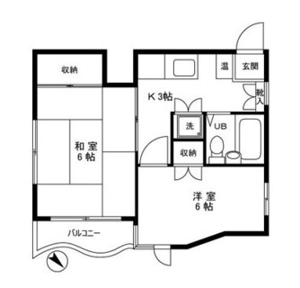 東京都板橋区南町 賃貸マンション 2K