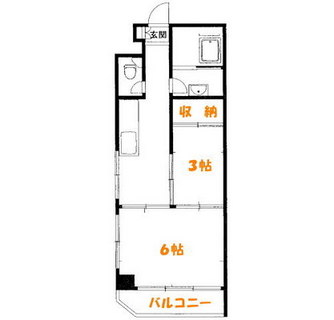 東京都板橋区大山東町 賃貸マンション 1SK