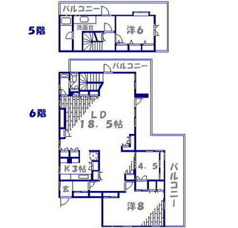 東京都板橋区高島平２丁目 賃貸マンション 3LDK