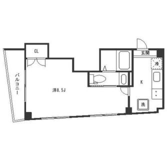 東京都板橋区板橋３丁目 賃貸マンション 1K