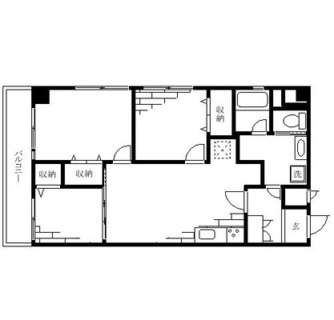 東京都板橋区志村１丁目 賃貸マンション 3DK