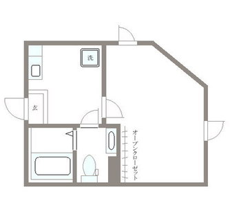 東京都板橋区中台２丁目 賃貸アパート 1K