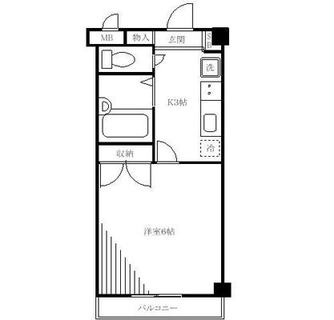 東京都板橋区板橋２丁目 賃貸マンション 1K
