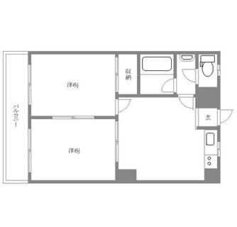 東京都板橋区坂下２丁目 賃貸マンション 2DK