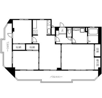 東京都板橋区坂下２丁目 賃貸マンション 3LDK