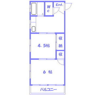 東京都板橋区熊野町 賃貸マンション 2K