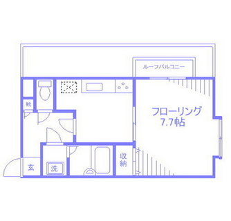 東京都板橋区本町 賃貸マンション 1K